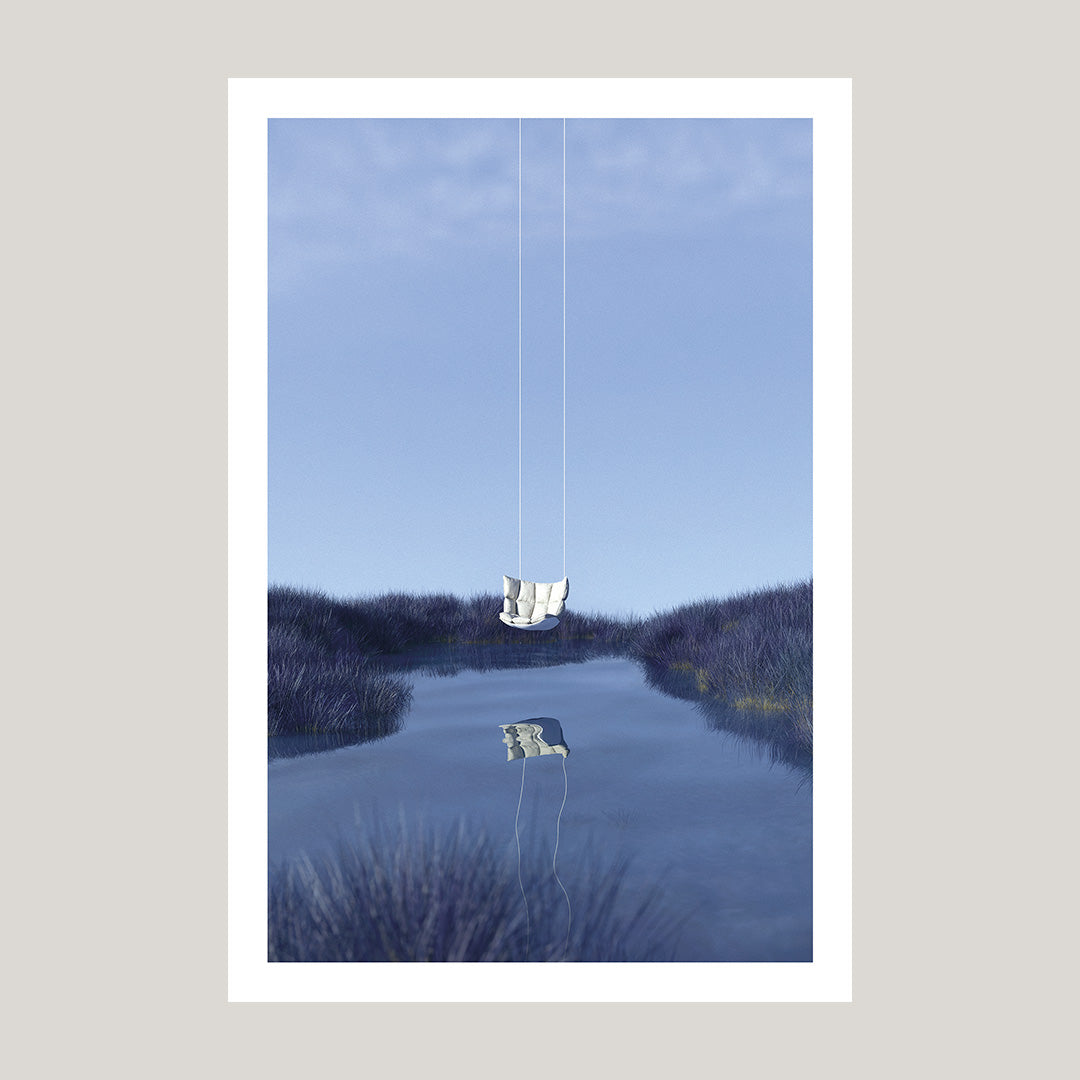 VIIASCAPE SURREAL SCAPE POSTCARD