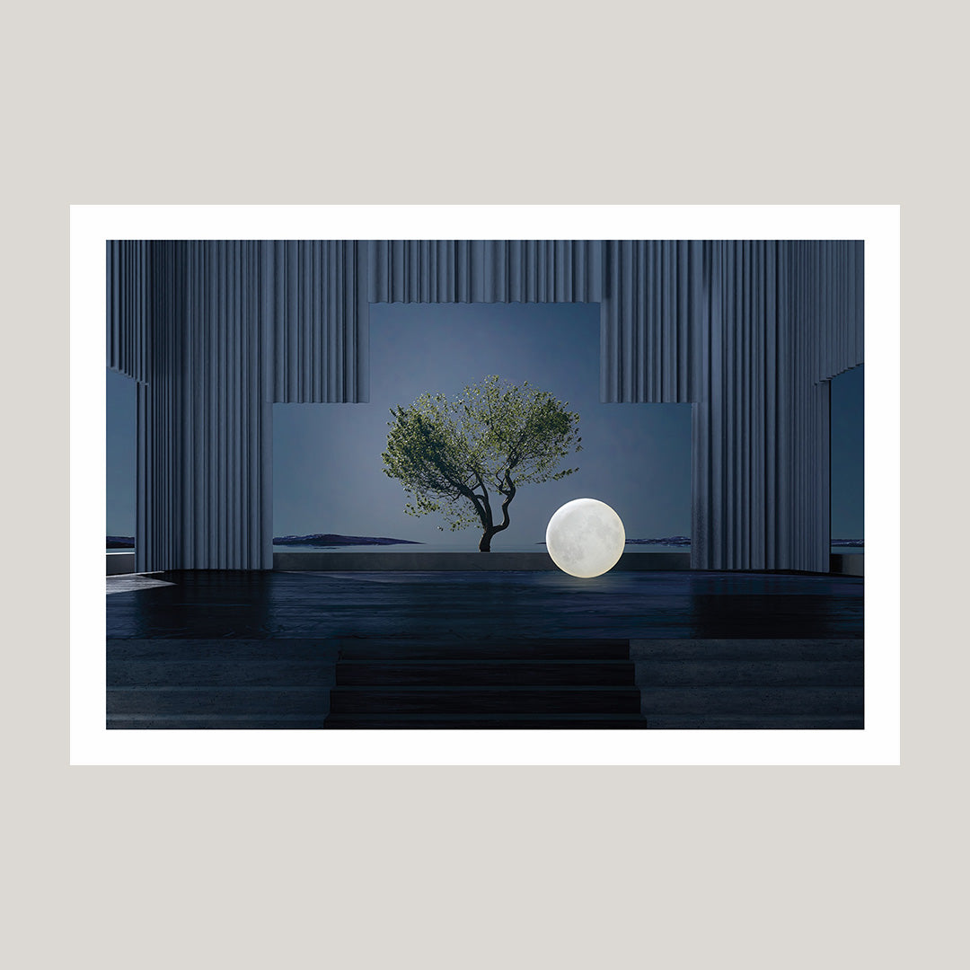 VIIASCAPE SURREAL SCAPE POSTCARD