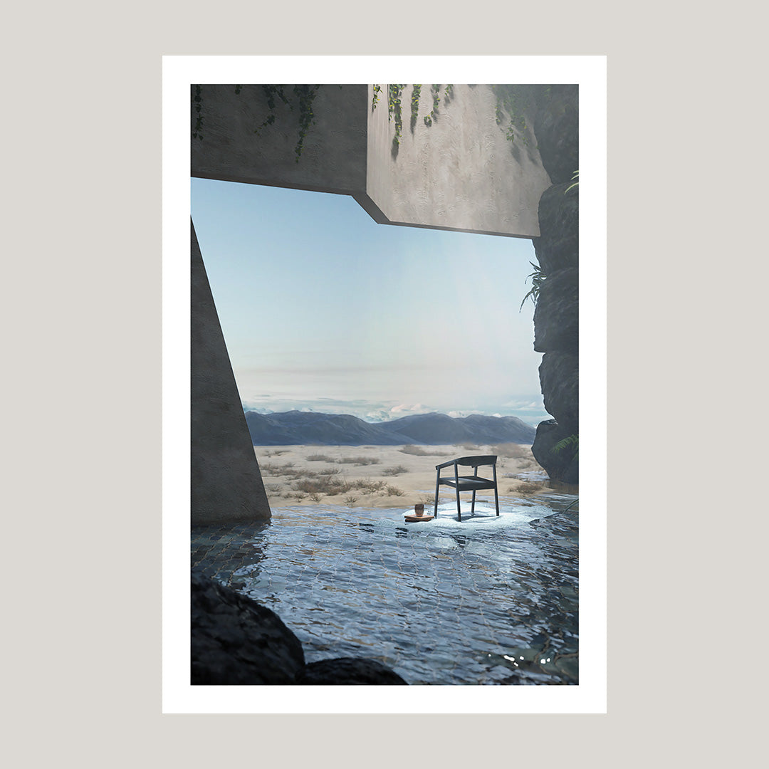 VIIASCAPE SURREAL SCAPE POSTCARD