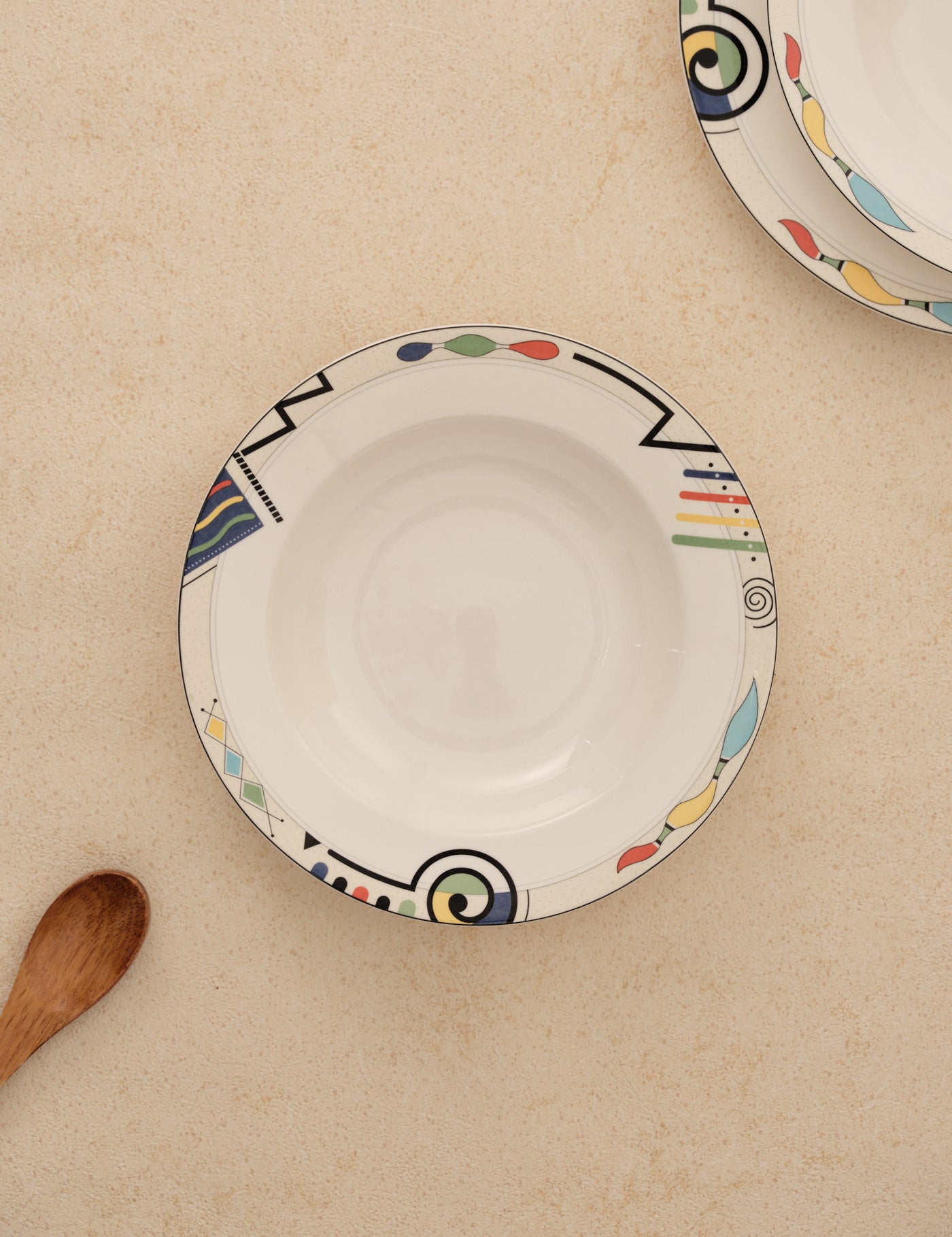 Mikasa HEADLINE DINNER PLATE & SOUP BOWL