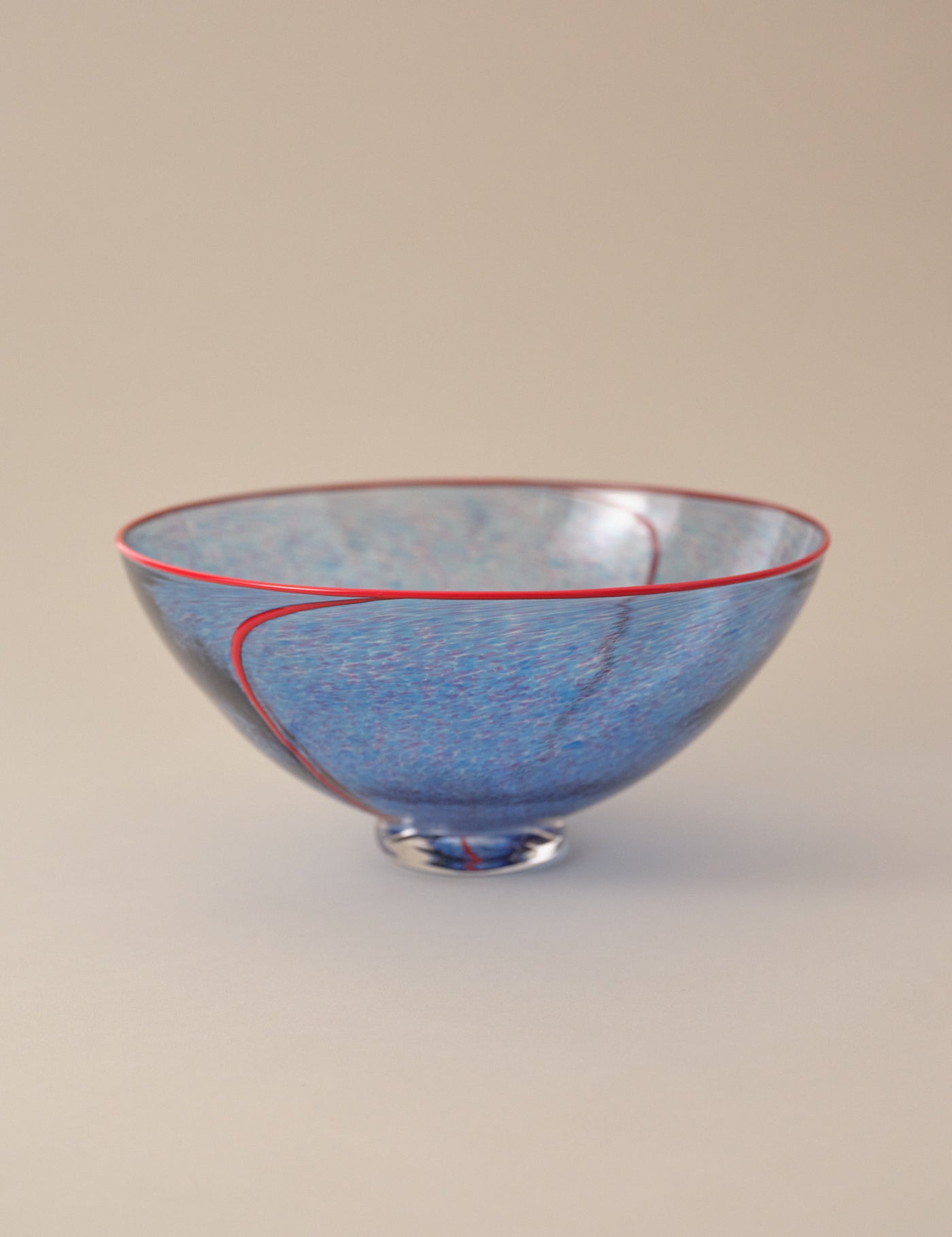 Kosta Boda LARGE MERIDIAN BOWL BY BERTIL VALLIEN