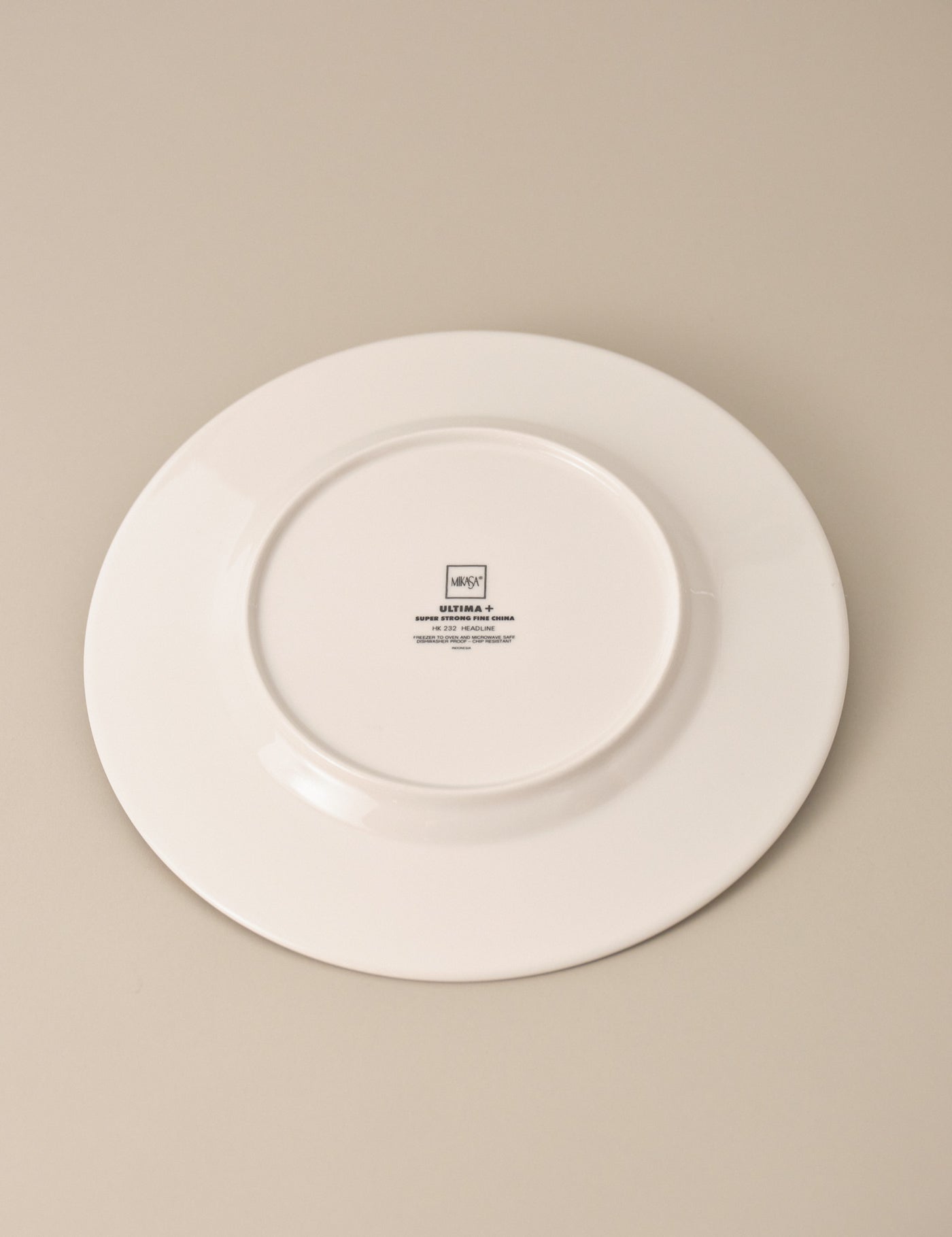Mikasa HEADLINE DINNER PLATE & SOUP BOWL