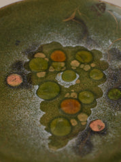 Sascha Brastoff MID-CENTURY COPPER ENAMEL GRAPE DISH