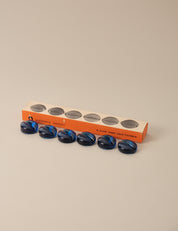 Pukeberg 1960s KNIFE REST / CARD HOLDER (BLUE)