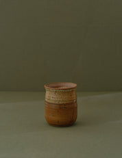 Studio Art Pottery HANDCRAFTED VESSEL IN EARTH TONES