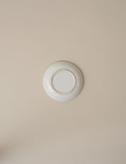 HAND-PAINTED FLORAL MOTIF SMALL PLATE