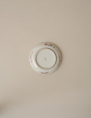 KUTANI WARE GILDED FLORAL MOTIF PLATE