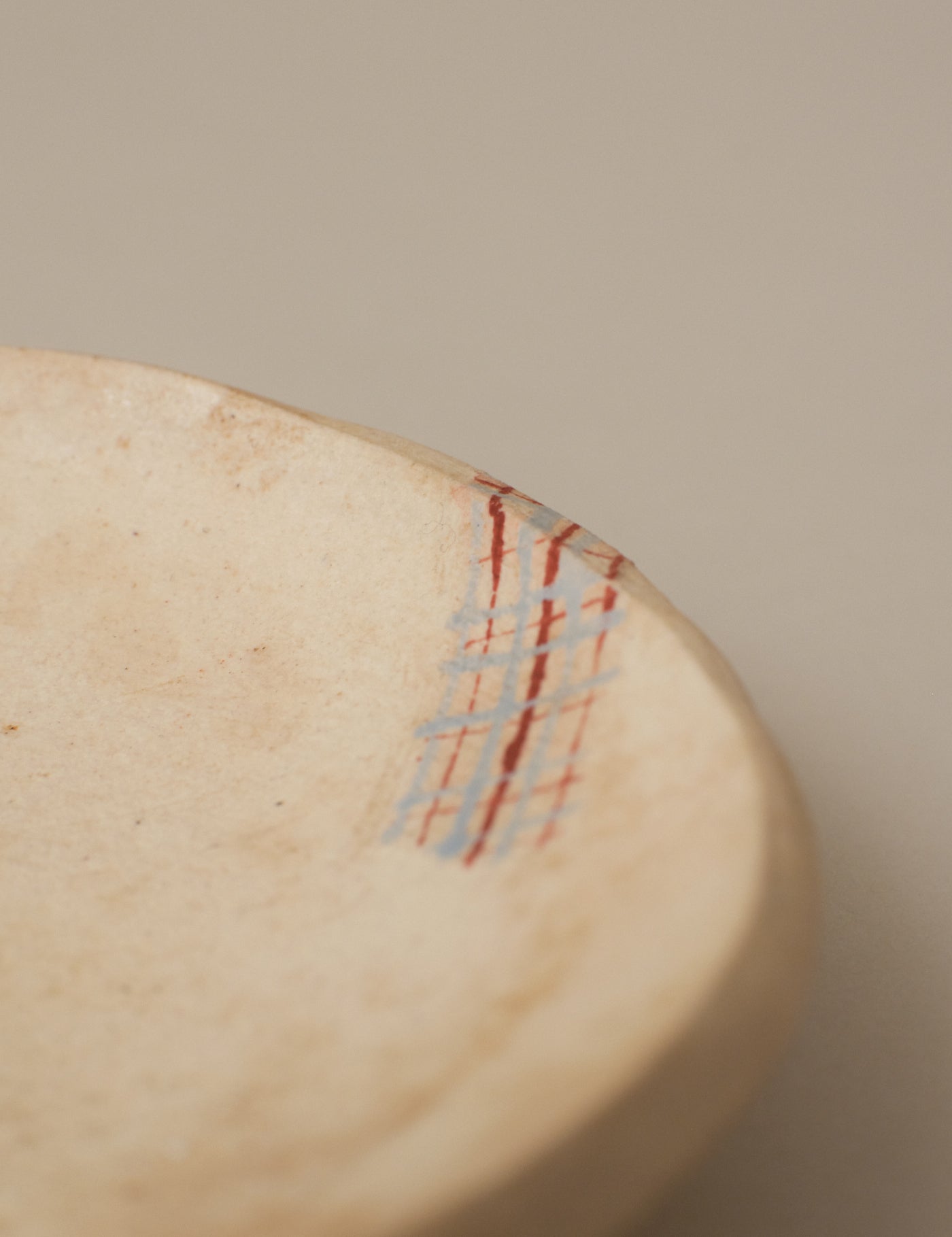 HANDCRAFTED CLOTH-PATTERN OVAL DISH