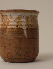 Studio Art Pottery HANDCRAFTED VESSEL IN EARTH TONES