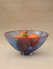 Kosta Boda LARGE MERIDIAN BOWL BY BERTIL VALLIEN