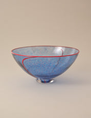 Kosta Boda LARGE MERIDIAN BOWL BY BERTIL VALLIEN