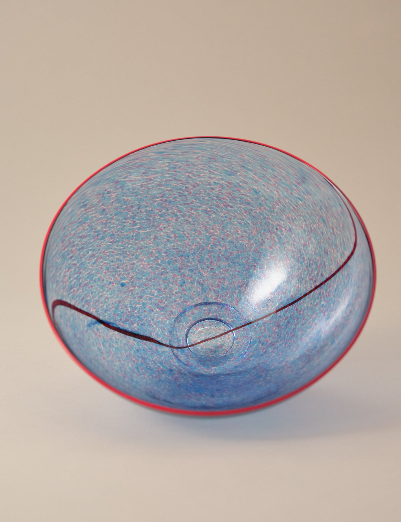 Kosta Boda LARGE MERIDIAN BOWL BY BERTIL VALLIEN