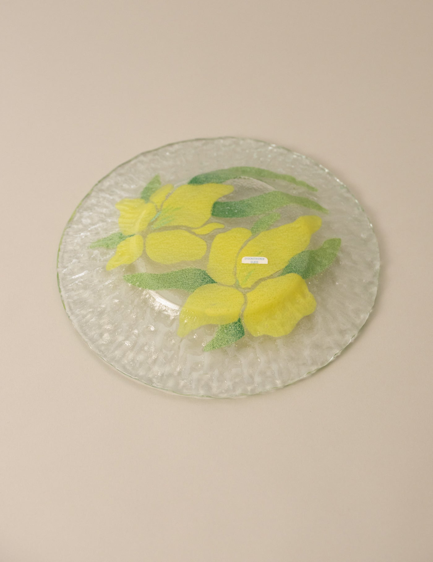 Sydenstricker FUSED GLASS PLATE in 2 SIZES